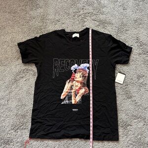 Lifted Anchors Black Graphic Top